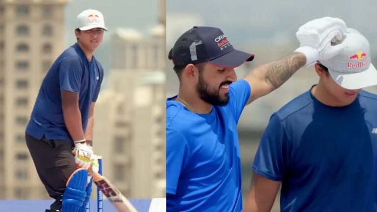 Vaibhav Sooryavanshi And Dhruv Jurel Take Up Difficult Challenge To Not Hit Sixe – ویبھو سوریاونشی اور دھرو جوریل کا منفرد کرکٹ چیلنج: آئی پی ایل پلے آف سے قبل دلچسپ مقابلہ