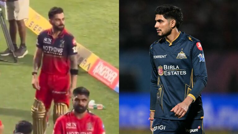 Virat Kohli Abruptly Takes Over Gujarat Titans’ Team Photoshoot – ویرات کوہلی کی شرارت: گجرات ٹائٹنز کے فوٹو شوٹ کے دوران دلچسپ مناظر