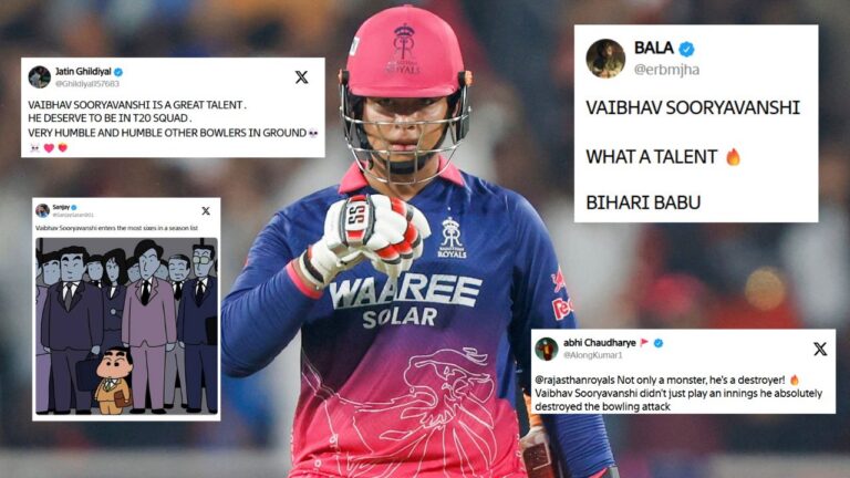 Internet Bows Down To Vaibhav Sooryavanshi After 29-Ball 97 Madness In IPL Elimi – ویبھو سوریاونشی کی آئی پی ایل میں دھواں دار بیٹنگ: 29 گیندوں پر 97 رنز کی تباہ کن اننگز