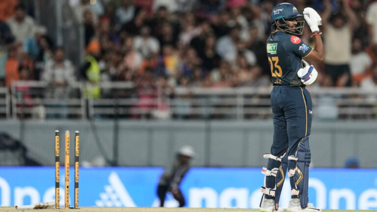 ‘I’m going to try some grip tech now’ – Sai Sudharsan is hit wicket again – سائی سدرشن کا انوکھا ریکارڈ: مسلسل دو میچوں میں ہٹ وکٹ آؤٹ