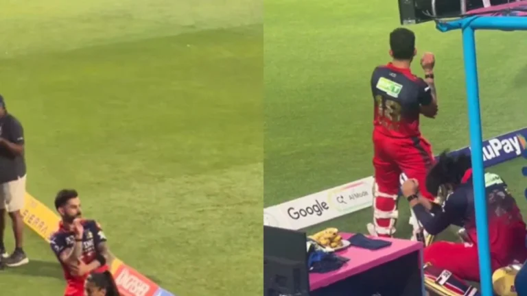Virat Kohli teases Shubman Gill and Gujarat Titans with wild gestures during Qua – آئی پی ایل 2026: کوہلی کا شبمن گل کو ‘بابا جی کا ٹھلو’، ویڈیو وائرل