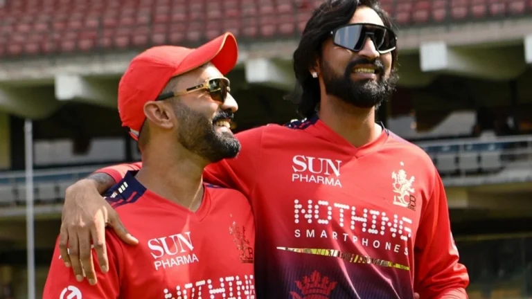 Krunal Pandya playfully taunts Dinesh Karthik after RCB coach forgets his role i – IPL 2026: کرونل پانڈیا کا دنیش کارتک کو دلچسپ طنزیہ جملہ، ویڈیو وائرل
